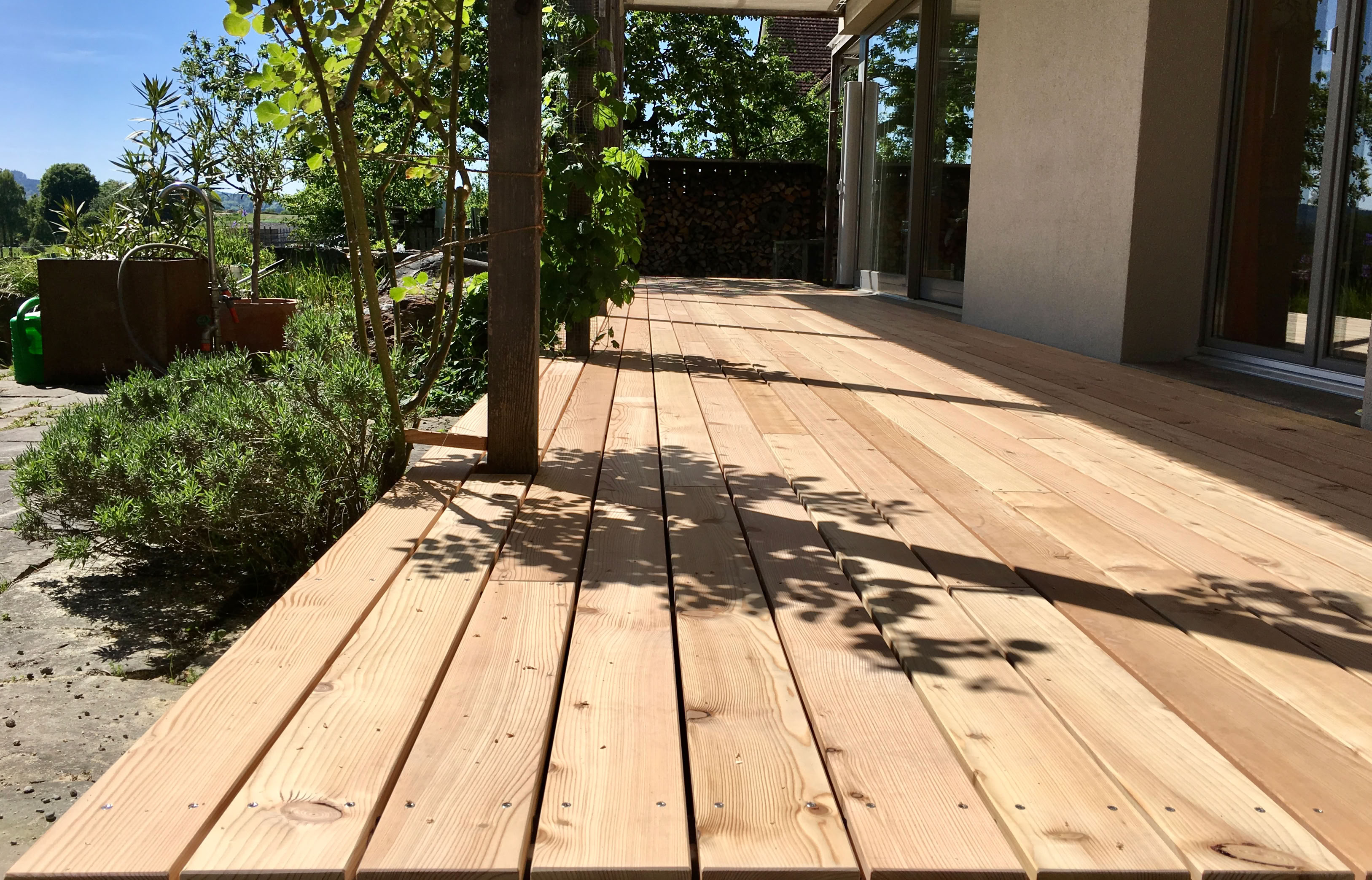 Gute Holzterrassen unter Berücksichtigung folgender Punkte sind besonders nachhaltig